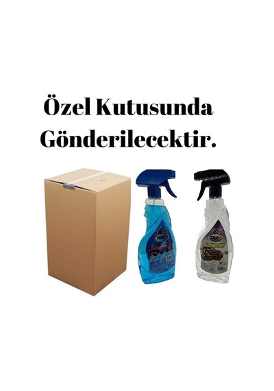 Luti Concept Trax Oto Cam Buz Çözücü 500 Ml + Buğu Önleyici Sprey 500 Ml Buz Buğu Çözücü 2si Bir Arada Kışl Genel