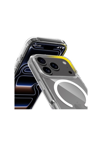 Buff Apple iPhone Uyumlu 18 Pro /17 Pro Magsafe Air Hybrid Kılıf Şeffaf
