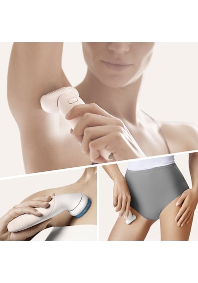 Braun Silk-Epil 9 Flex 9010 SensoSmart 6 Ek Parçalı Epilatör