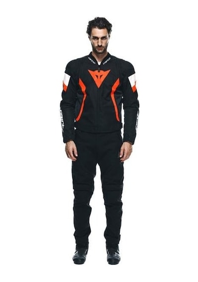 Dainese Avro 5 Motosiklet Mont Beyaz - Kırmızı - Siyah