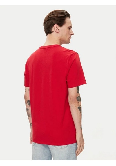 Gap 856659005 V-everyday Soft Basic Logo T Erkek Tişört Kırmızı
