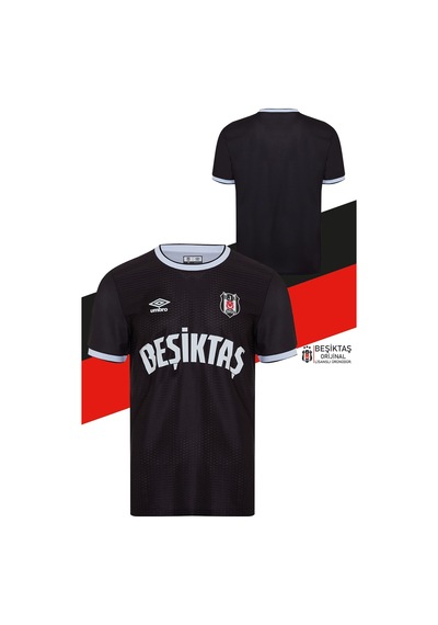Beşiktaş Orijinal Lisanslı Nostalji Siyah Çocuk Forma Siyah