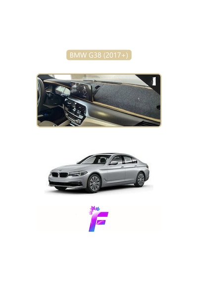 Bmw G38 Torpido Örtüsü Güneşten, Isıdan, Çatlamadan Korur Oto Aksesuar Oto Aksesuar D25 Torpido Halısı