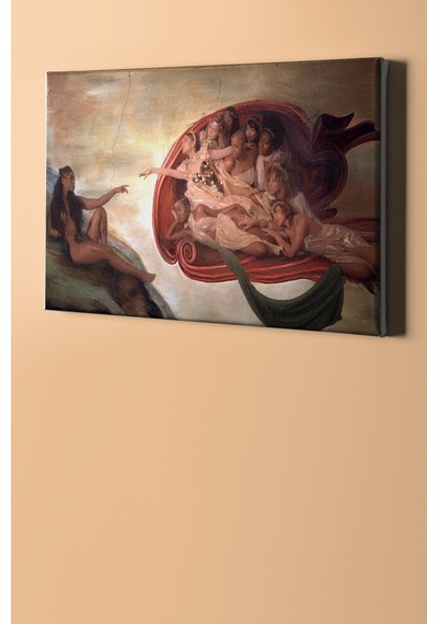Webstyle Sayılarla Boyama Seti Kasnaklı Güzel Kadınlar 50x65 Cm