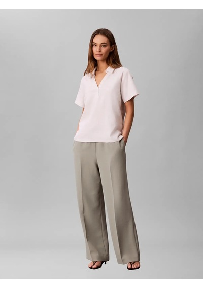 Calvin Klein Casual Twıll Pant, Pez, Xxs Bej Kadın Pantolon