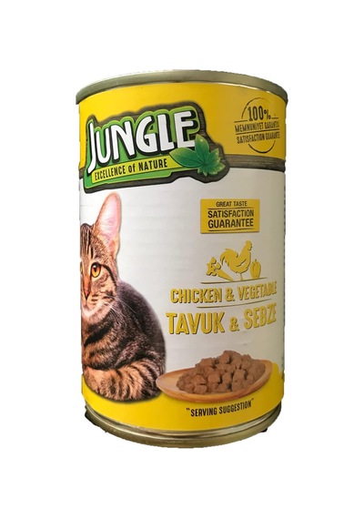 Tavuklu-sebzeli Kedi Konservesi, 415 G