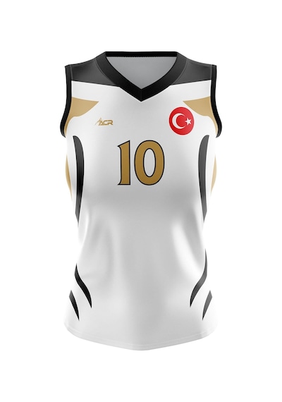 Acr Giyim Voleybol Forması Model 722 - Kişiye Özel İsim Ve Numara Yazılabilir, Dijital Baskı Tasarım Tek Üst
