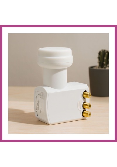 Gees Global Uydu Lnb Quad 4 Çıkış 0.1db 4k Ultra Hd Universal Gbzs