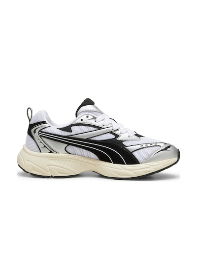 Puma Morphic Retro Spor Ayakkabı Beyaz - Siyah