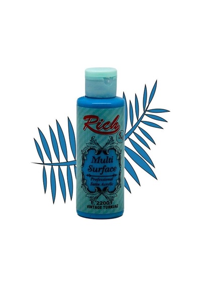 Rich Multi Surface Her Yüzey için Akrilik Boya 120 Cc. 2200 Vınta