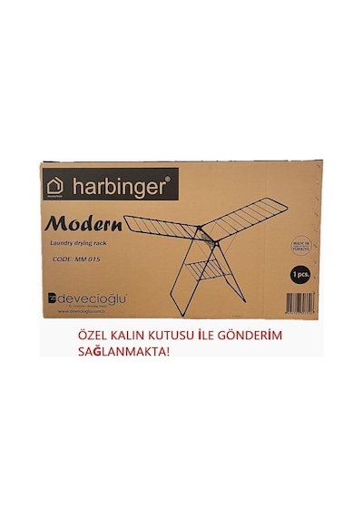 Devecioğlu Harbinger Mm015 Modern Kalın Borulu Çamaşır Kurutma Askılığı Diğer