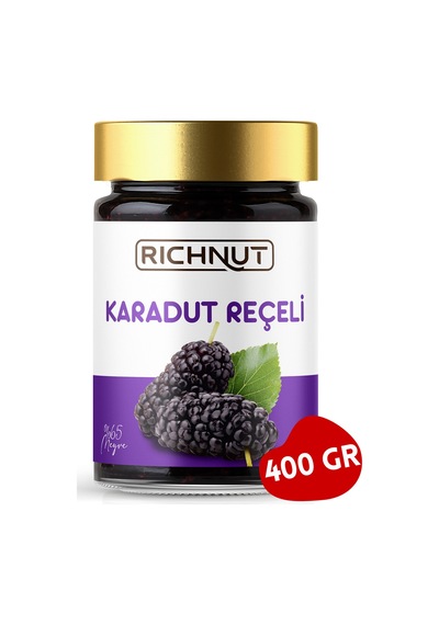 Karadut Reçeli Katkı, Koruyucu, Renklendirici İçermez