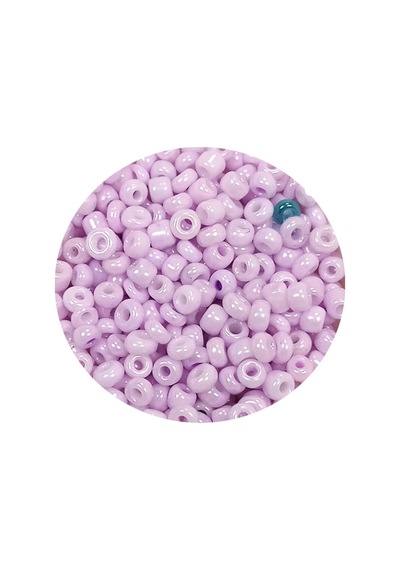 Dökme Cam Kum Boncuk 11/0 2 Mm - 60 Gram - Açık Pembe - Bnc043