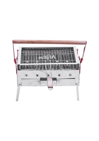 Çevirme Mekanizmalı Krom Mangal - Argeus Turnmaster Siyah