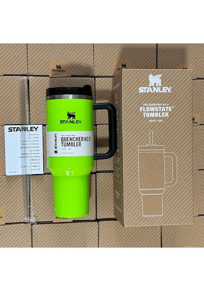 Stanley Quencher H2.0 Tumbler Termos Pipetli Bardak 1.18 Lt Yeşil