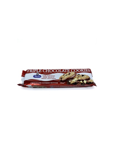 Merba Triple Chocolate Cookies 180 Gr