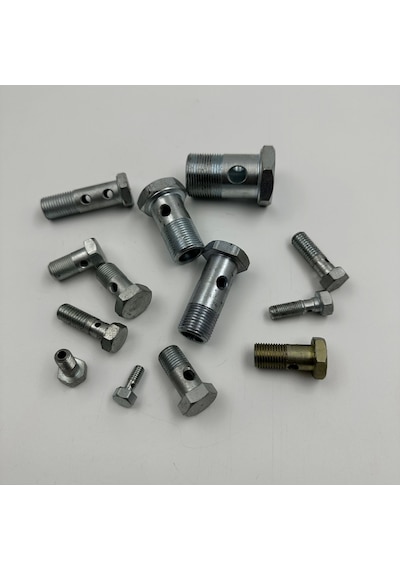 Delikli Mazot Civatası Orta M6x1