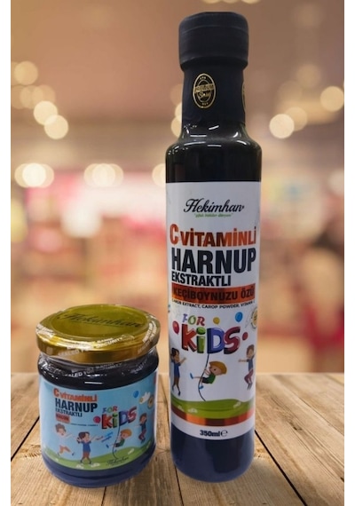 Hekimhan C Vitaminli Harnup Ekstraktlı Macun 240 G + Keçiboynuzu Özü 350 G