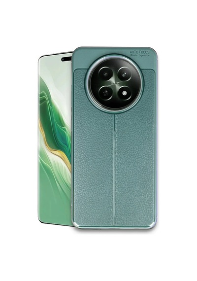 Newface - 62 - Realme 12 5g Kılıf Auto Focus Kapak - - Edntrend - Koyu Yeşil