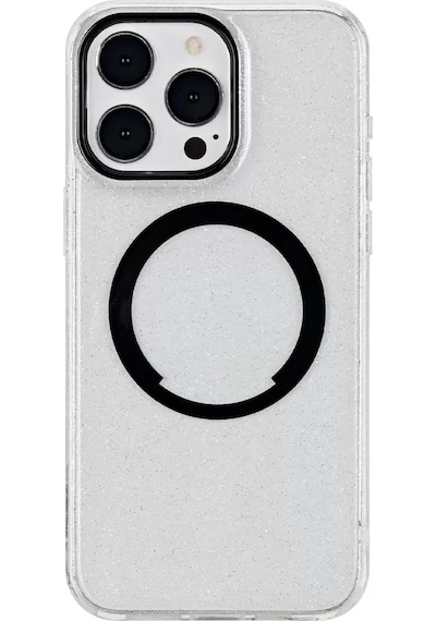 Joko Apple Apple iPhone Uyumlu  15 Pro Max Tanya Magsafe Kapak - Desen 5 Şeffaf