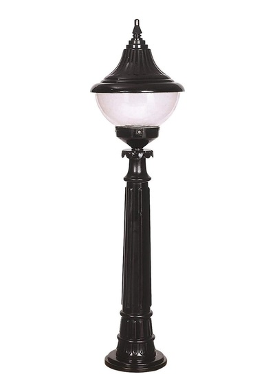 Avonnı Bsu-68207-bsy-m1-b Siyah Elektrostatik Toz Boyalı Dış Mekan Aydınlatma, E27, Abs, Polikarbon Cam, 27cm Sku: Smgstk6c345e22d4