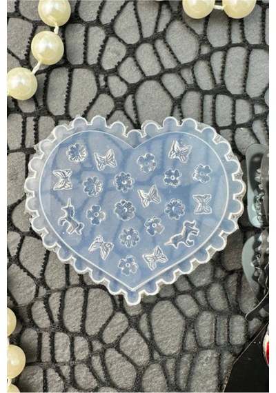 Nail Art Charm Silikon Kalıp Nail Art Desen Kalıbı, Charm Tırnak Süsleme 3d Silikon Kalıp 28 Nail Art Charm Silikon Kalıp Nail Art Desen Kalıbı, Charm Tırnak Süsleme 3d Silikon Kalıp 28