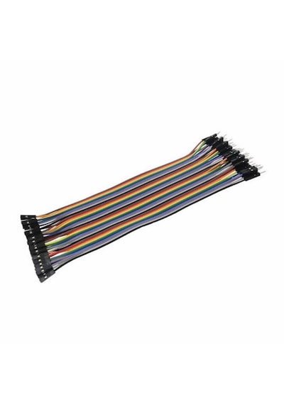 20 Cm 40 Pin Dişi-erkek Jumper Kablo