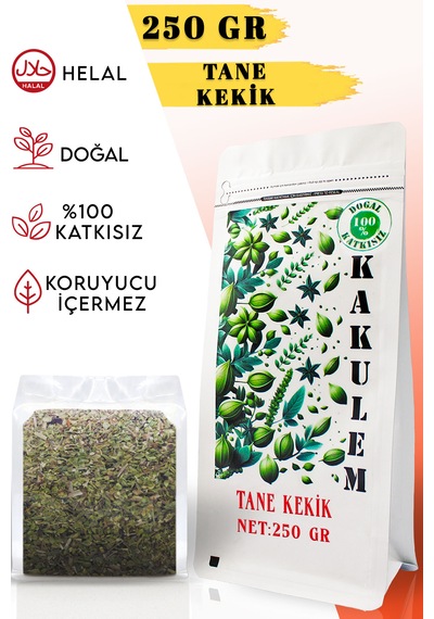 Kakulem Doğal Kurutulmuş Tane Dağ Kekiği 250 G