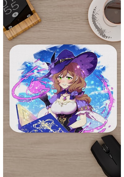 Lisa Genshin Impact Anime Oyuncu V1 - 22x18 Gaming Mouse Pad Fare Altlığı