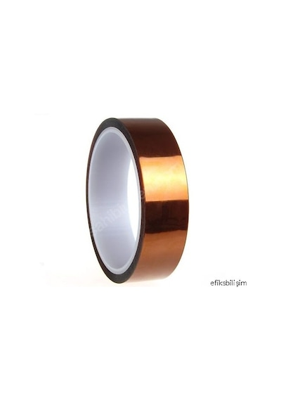 Kapton Tape Yanmaz Bant 25 Mm 30 Metre