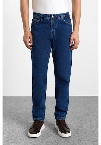 Süvari Lacivert Regular Normal Bel Denim Pantolon Sdn2016600020-m09