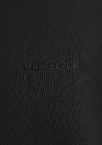 Mavi - Yarı Fermuarlı Siyah Sweatshirt 0s10331-900 Siyah