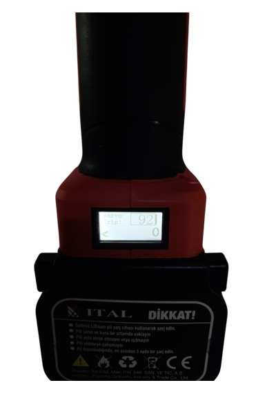 Ital Akülü Budama Makası 2 4ah Dijital 2 Bataryalı Pmx 45