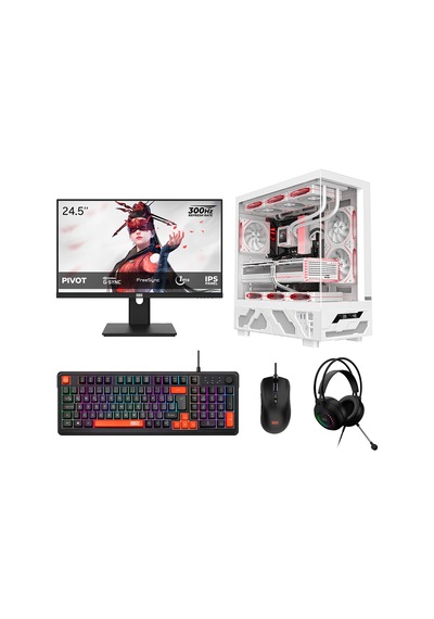 Dragos DRX9910 R5-7500X3D 16 GB 512 GB NVMe 12 GB RTX5070 24.5" Free Dos Masaüstü Bilgisayar