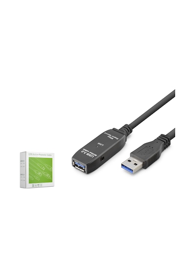 Hadron Hdx7561 Usb 3.0 Active Repeater Uzatma Kablosu 5 M Siyah