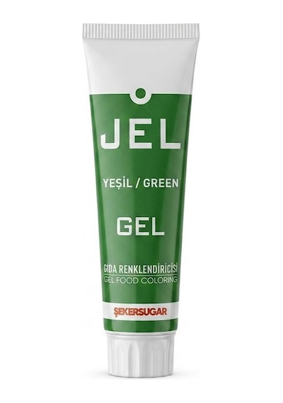 Şeker & Sugar Yeşil Jel Gıda Boyası Renklendiricisi 100 G