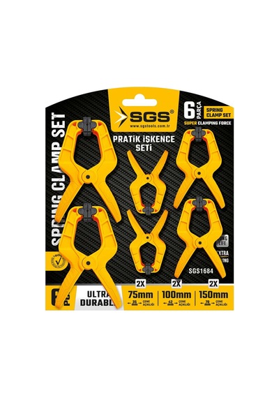 Sgs1684 - Mandal Tipi Pratik İşkence Seti 6 Parça