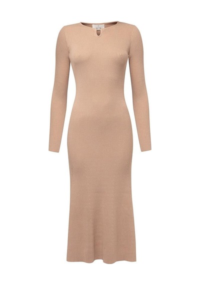 Styleboom X Peraluna Dorset Dress Toka Detaylı Ribana Örgü Midi Kadın Triko Elbise - Camel-camel Styleboom X Peraluna Dorset Dress Toka Detaylı Ribana Örgü Midi Kadın Triko Elbise - Camel-camel