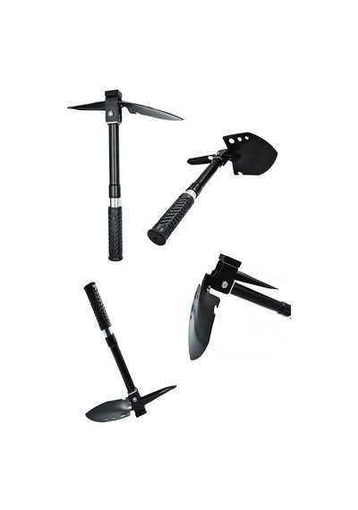 Katlanır Multi Çelik Kürek. Çekiç. Çapa - Multitools