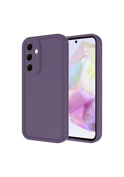 Newface Samsung Galaxy A16 5g Kılıf Viera Silikon - Mürdüm