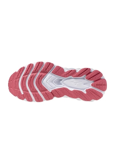 Mizuno Wave Sky 8 Kadın Koşu Ayakkabısı Gri / Beyaz Çok Renkli