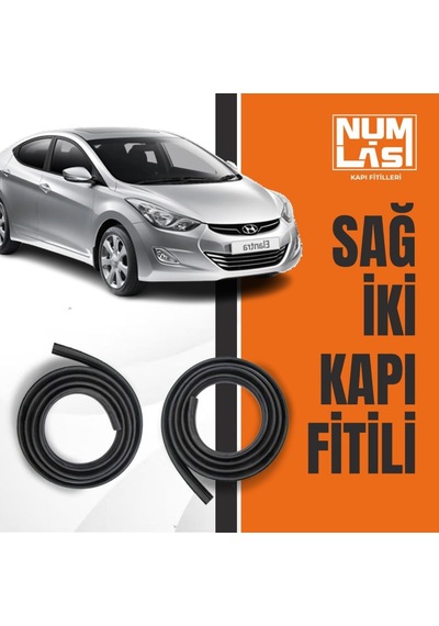 Hyundai Elantra 2010-2015 Sağ Ön Ve Arka Kapı Fitili-a Kalite-numlas-nm6326
