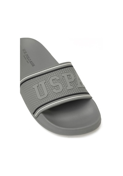 U.S. Polo Assn. U.s. Polo Assn. Nossa Deniz Havuz Plaj Erkek Terlik 867800000782 6 Gri Gri