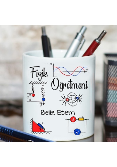 Fizik Öğretmenine Hediye - Öğretmenler Günü Isimli Hediye Seti