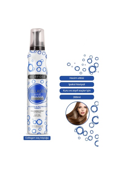 Morfose N.g. Saç Köpüğü Collagen 200 Ml