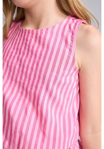 Defacto Kırışık Dokulu Kumaş Çizgili 2li Pembe Takım Kız Çocuk H6011a826smpn178 Pembe-pn178