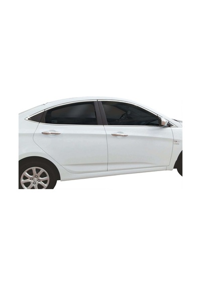 Hyundai Accent Blue Rb Cam Çerçevesi 14 Prç Krom 2011 ve Sonrası