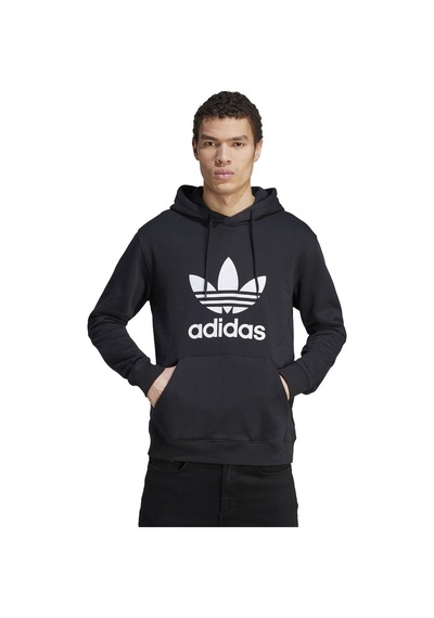 Adidas Trefoil Hoody Erkek Günlük Sweatshirts Im4489 Siyah 001