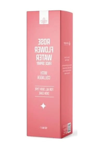 Kolajen İçeren Gül Suyu Yüz Spreyi, 100ml