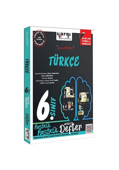 Yargı Ders Arkadaşım 6.sınıf Türkçe Fasikül Fasikül Akıllı Defter